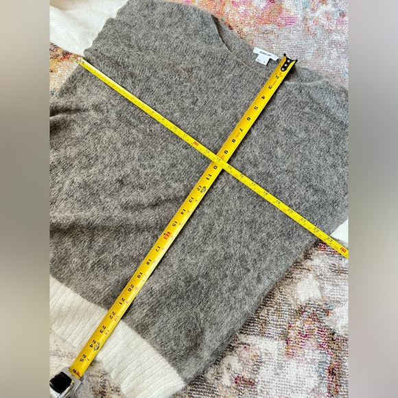 Helmut Lang color block super soft sweater side slits - Picture 5 of 12